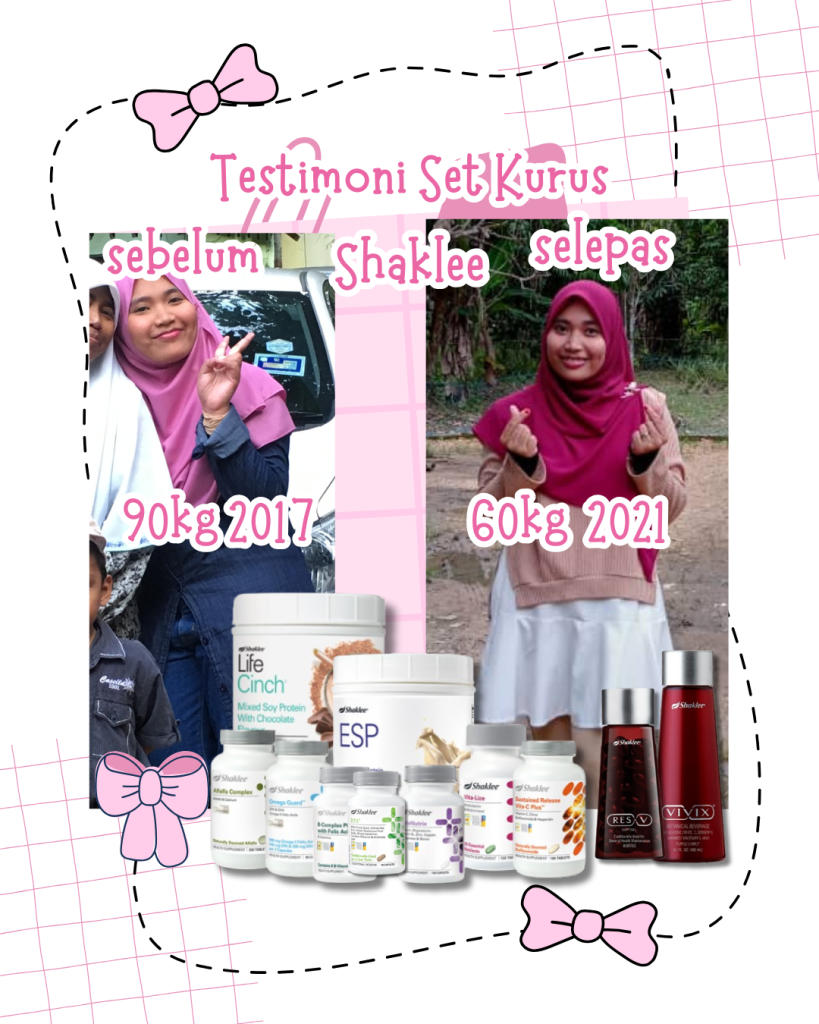 Testimoni Set Kurus Shaklee